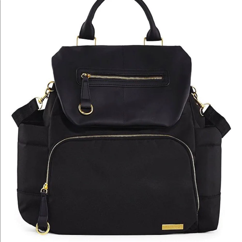 Skip Hop Chelsea Downtown Chic Multi Compartment Backpack Diaper Bag